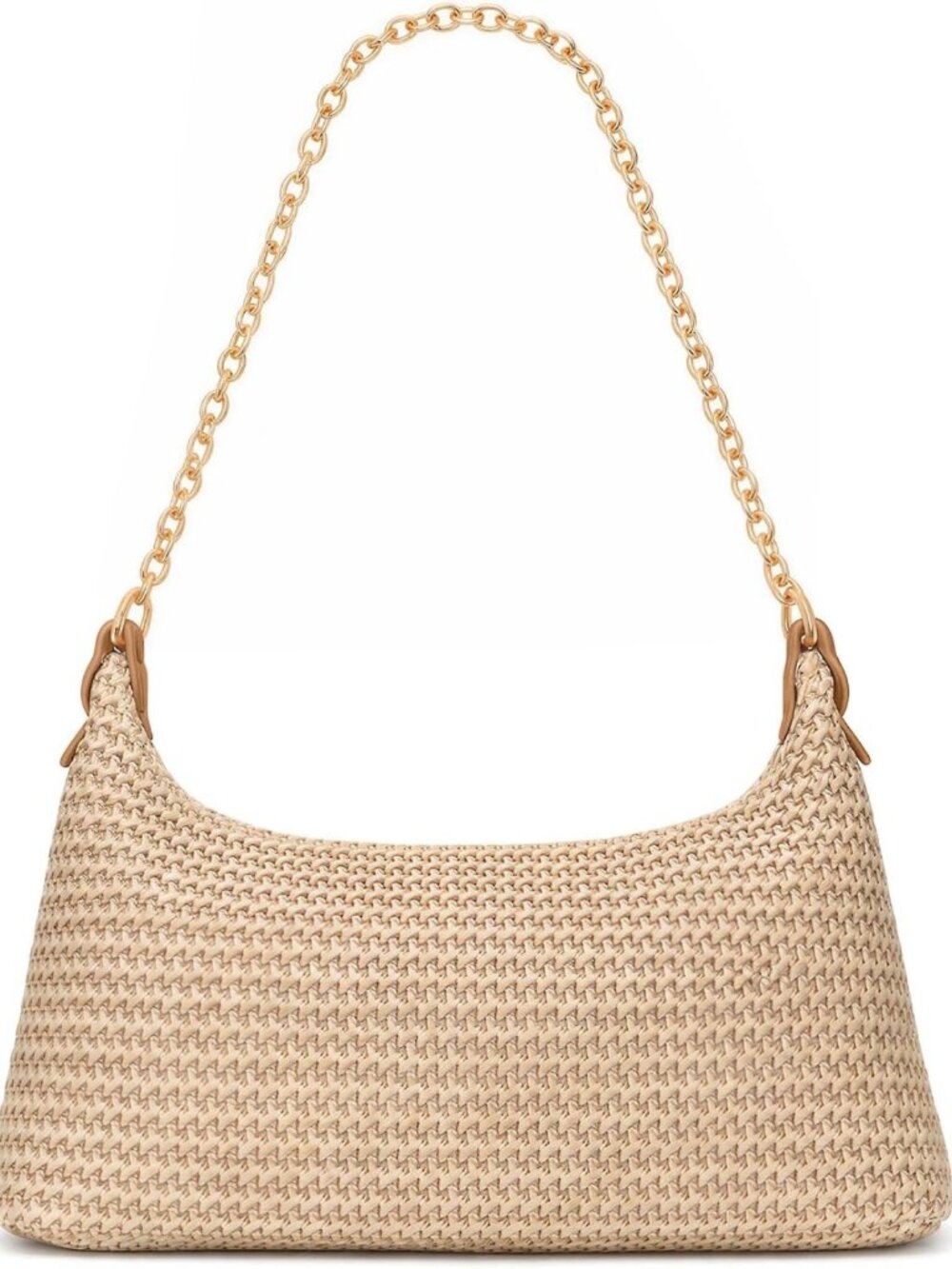 Stylish Summer Beach Bag for Women | Woven Straw Tote, Boho Crochet Handbag - Picture 1 of 8